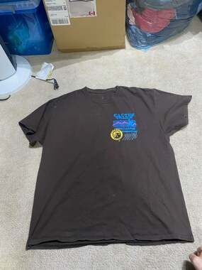 Travis Scott Cactus Jack Cactus Trails Association Brown T-Shirt Size L